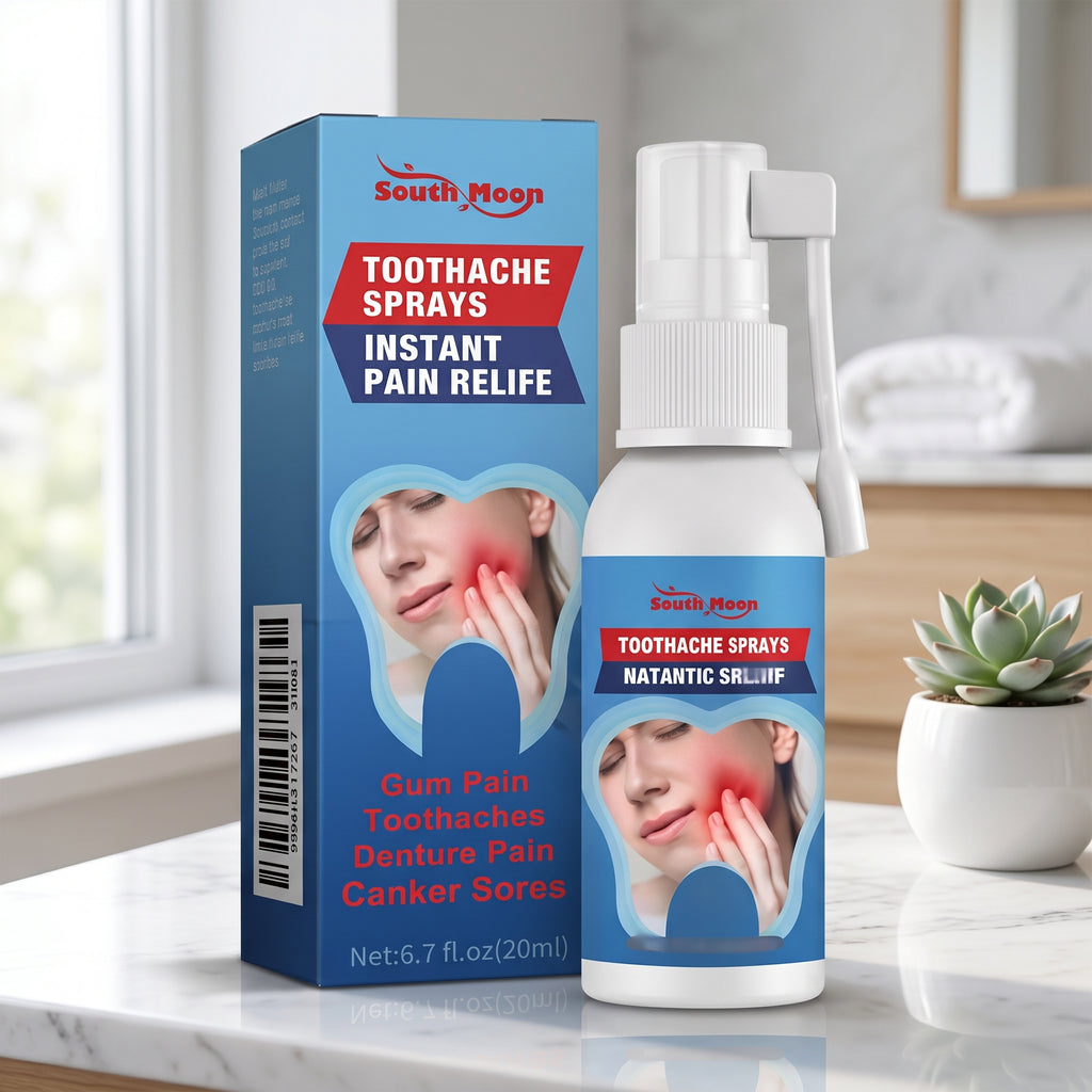 🦷 Toothache Spray – Soulagement rapide contre le mal de dents